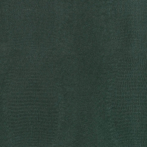 Crowley's Crocodile Animal Skin Emboss Walls - Deep Green