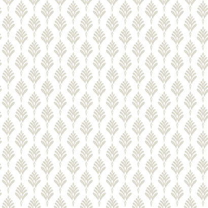 Tybee Cream Wallcovering | Jeffrey Stevens