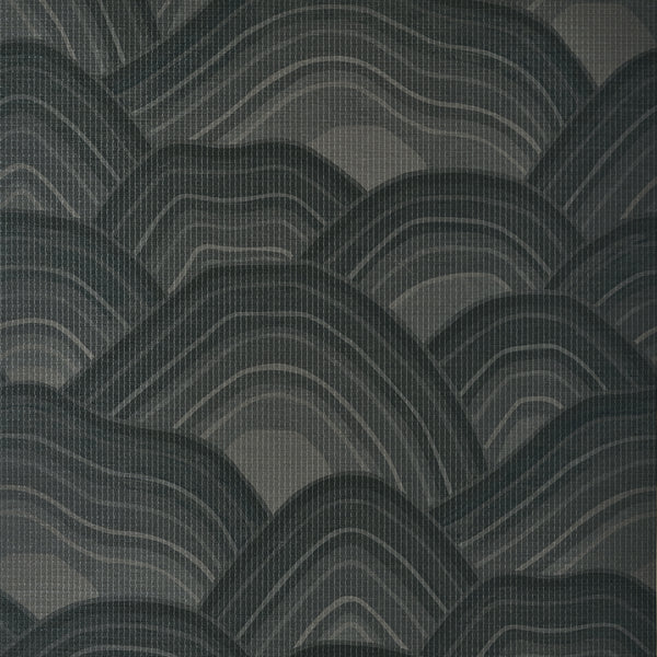 Maestoso Wallcoverings – Black | Thibaut
