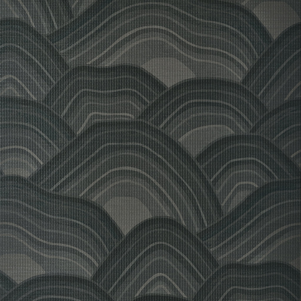 Maestoso Wallcoverings – Black | Thibaut