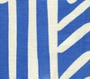 French Blue on White