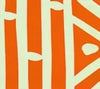 Orange on White