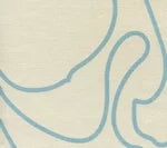 Turquoise on Tan Linen