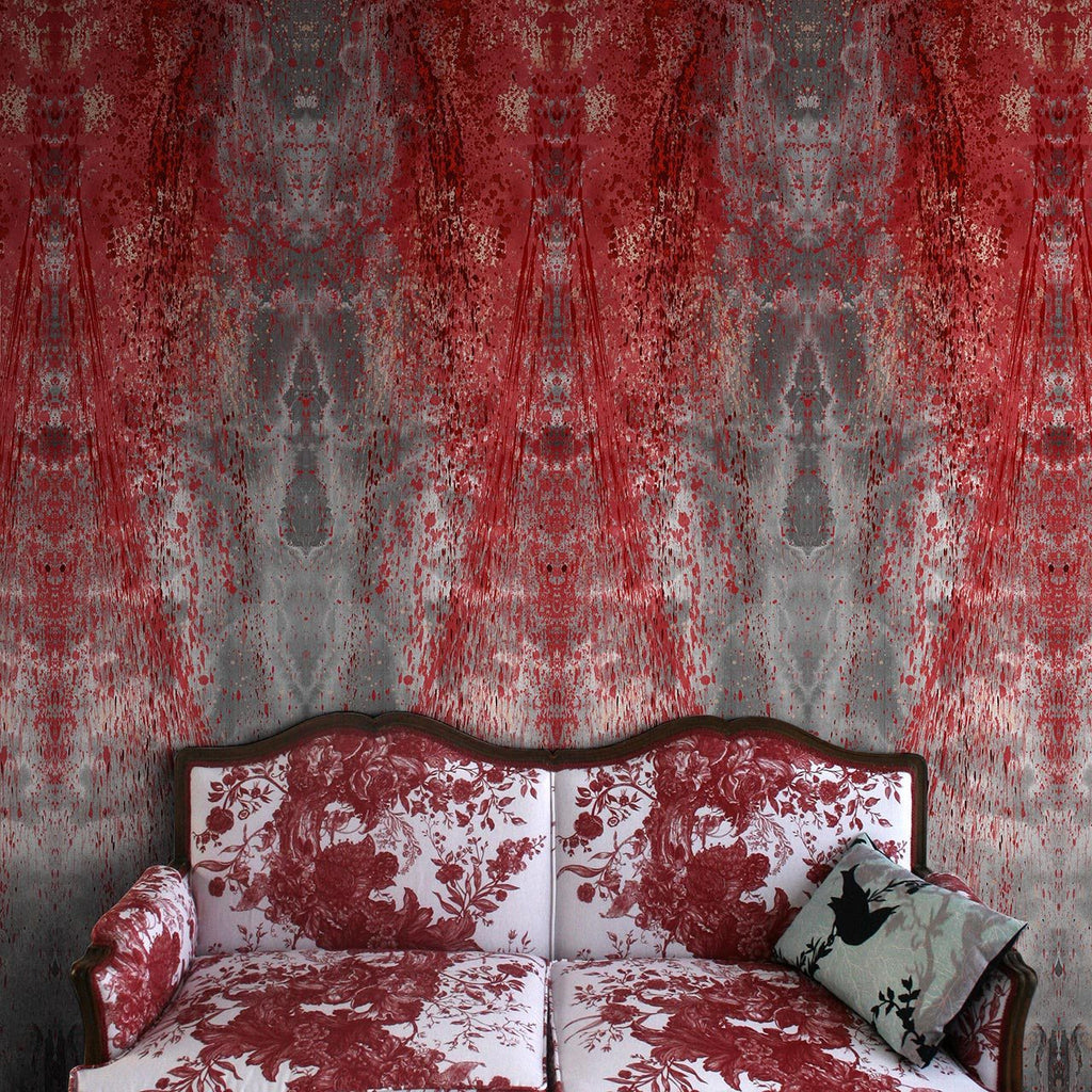 Cascade Superwide Panel Lacquer Red
