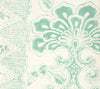 Chantilly Stripe, Soft Teal on Tint