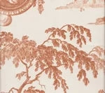 Chasse de Diane Toile, Noisette Wallcoverings | Charles Burger