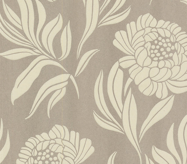 Chatsworth Taupe - Metallic Wallcovering | 1838 Wallcoverings