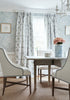 Chardonnet Damask - Aqua Wallcovering | Thibaut - Image 3