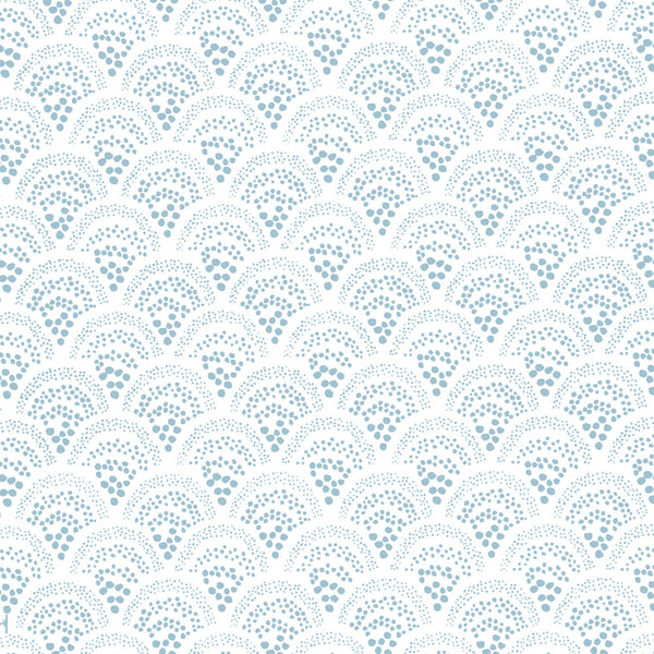 Chou Chou Wallcovering Light Blue | Sister Parish