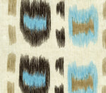 Multi Browns Turquoise Wallcoverings | Suncloth
