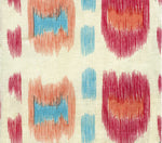 Multi Rose Turquoise Wallcoverings | Suncloth