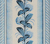 Climbing Hydrangea Fabric, French Blue on Light Tint