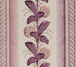 Climbing Hydrangea Fabric, Lilac on Light Tint
