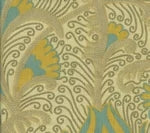 Multi Blue Yellow Taupe
