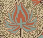 Multi Turquoise Orange Olive