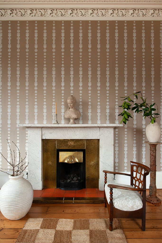 Coving Row White on Stone