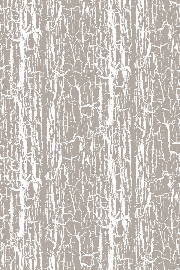 Cracked Up White on Stone | Timorous Beasties Wallcovering