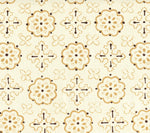 Crawford, Multi Taupe Brown on Cotton/Linen