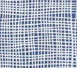 Blue on White Linen Cotten