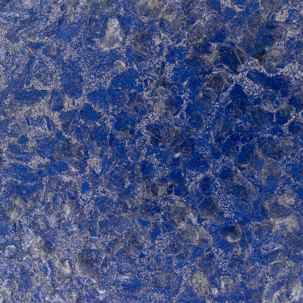 Crystalline Embellished Blue Diamond Embellished Wallcovering | Vahallan