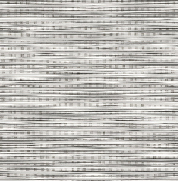 Malibu Weave Wallpaper - Contemporary Kids & Nursery - Charcoal | Malibu Wallpaper