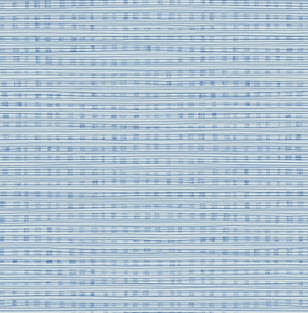Malibu Weave Wallpaper - Contemporary Kids & Nursery - Sky Blue | Malibu Wallpaper