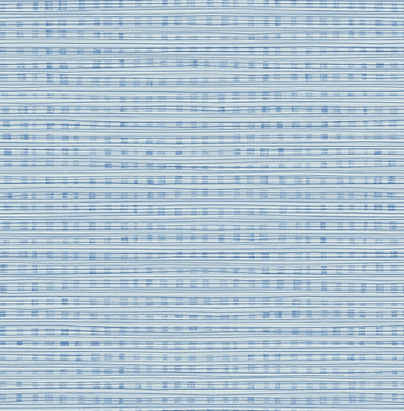 Malibu Weave Wallpaper - Contemporary Kids & Nursery - Sky Blue | Malibu Wallpaper