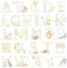 Malibu Alphabet Wallpaper - Contemporary Kids & Nursery - Pastel | Malibu Wallpaper