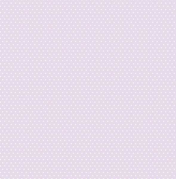 Malibu Polka Dot Wallpaper - Contemporary Kids & Nursery - Lilac | Malibu Wallpaper