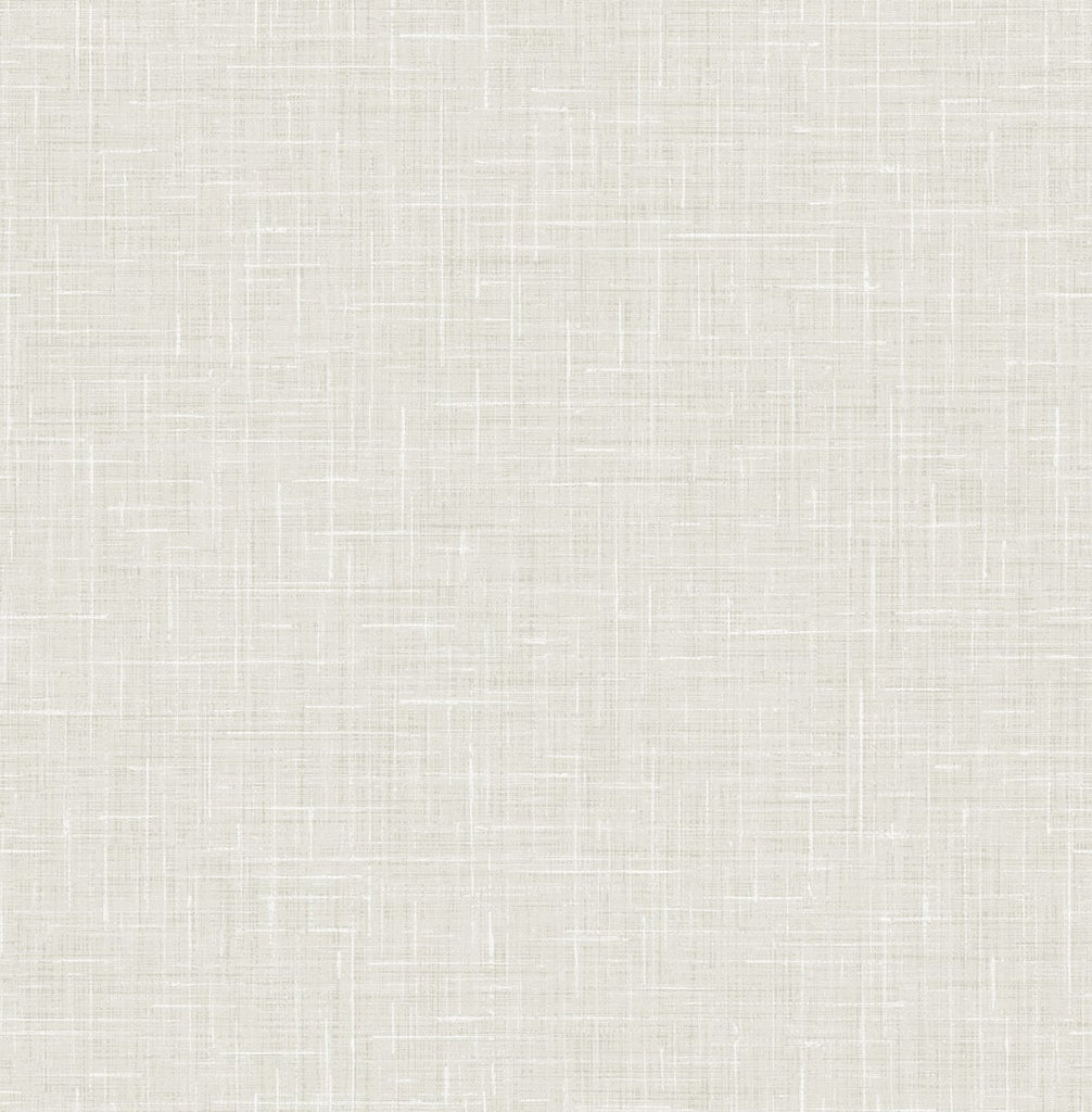 Malibu Linen Wallpaper - Contemporary Kids & Nursery - Soft Gray | Malibu Wallpaper