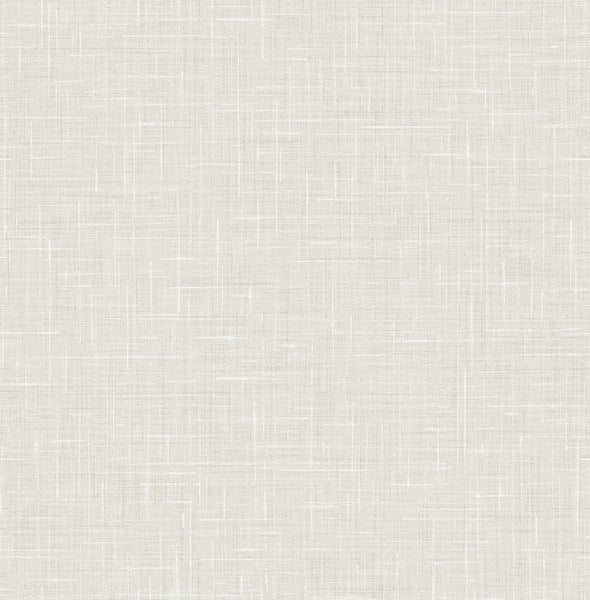 Malibu Linen Wallpaper - Contemporary Kids & Nursery - Soft Gray | Malibu Wallpaper
