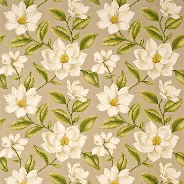 Grandiflora Linen/Olive | Sanderson