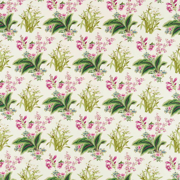 Enys Garden Rose/ Leaf | Sanderson