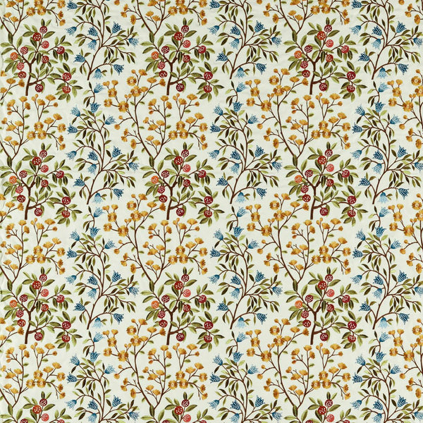 Foraging Embroidery Rowan Berry | Sanderson