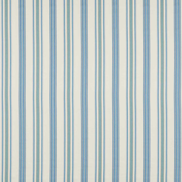 Valley Stripe Indigo/Ivory | Sanderson