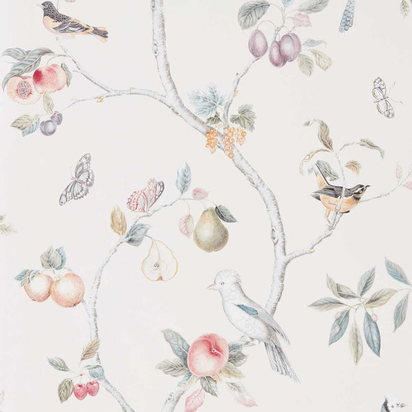 Fruit Aviary Cream/Multi | Sanderson
