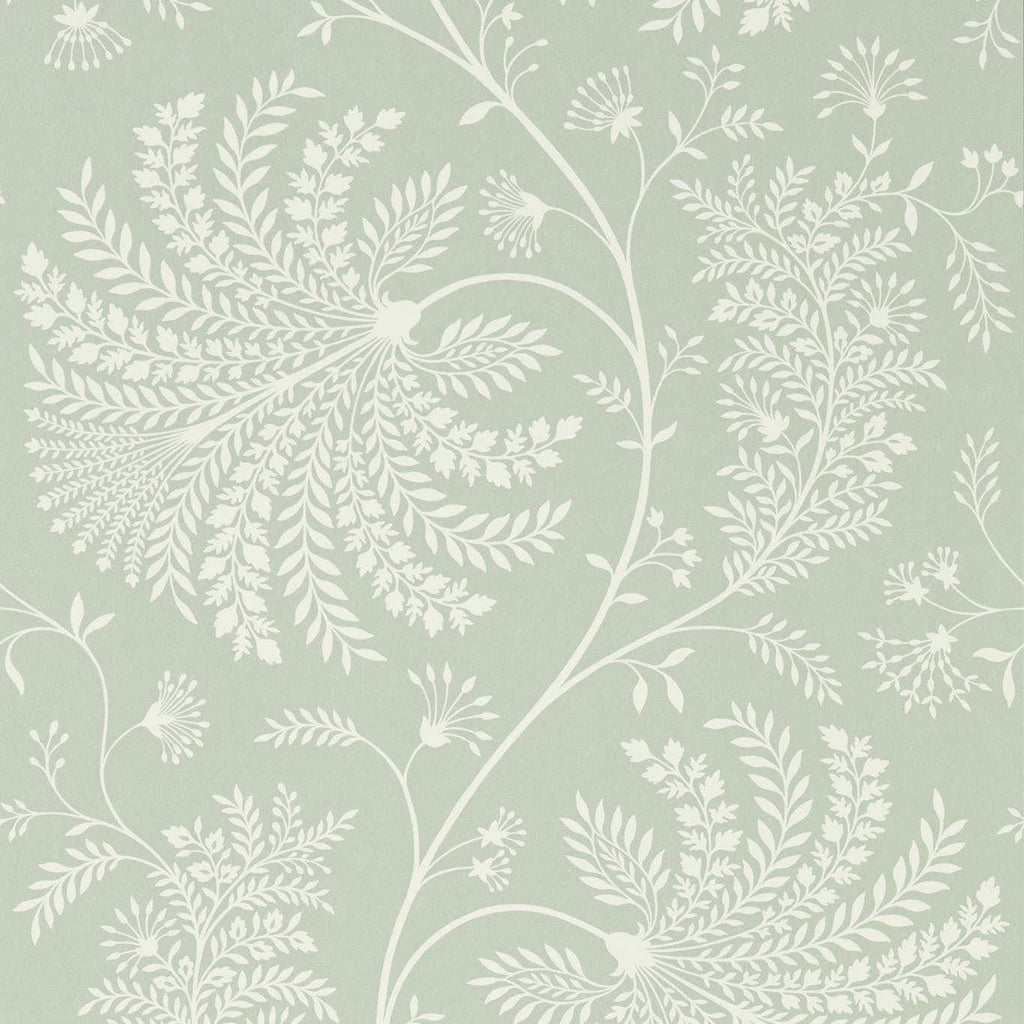 New Tiger Stripe Wallcovering Honey/Cream | Sanderson detail 3