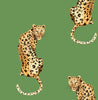 Malibu PS Leopard King Contemporary Animal Print - Green | Peel and Stick Removable Wallpaper
