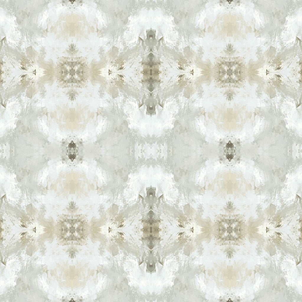 Malibu Kaleidoscope Wallpaper - Contemporary Abstract - Grey | Malibu Wallpaper