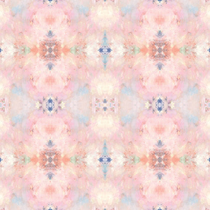 Kaleidoscope Contemporary Abstract - Pink | Architectural Wallcoverings
