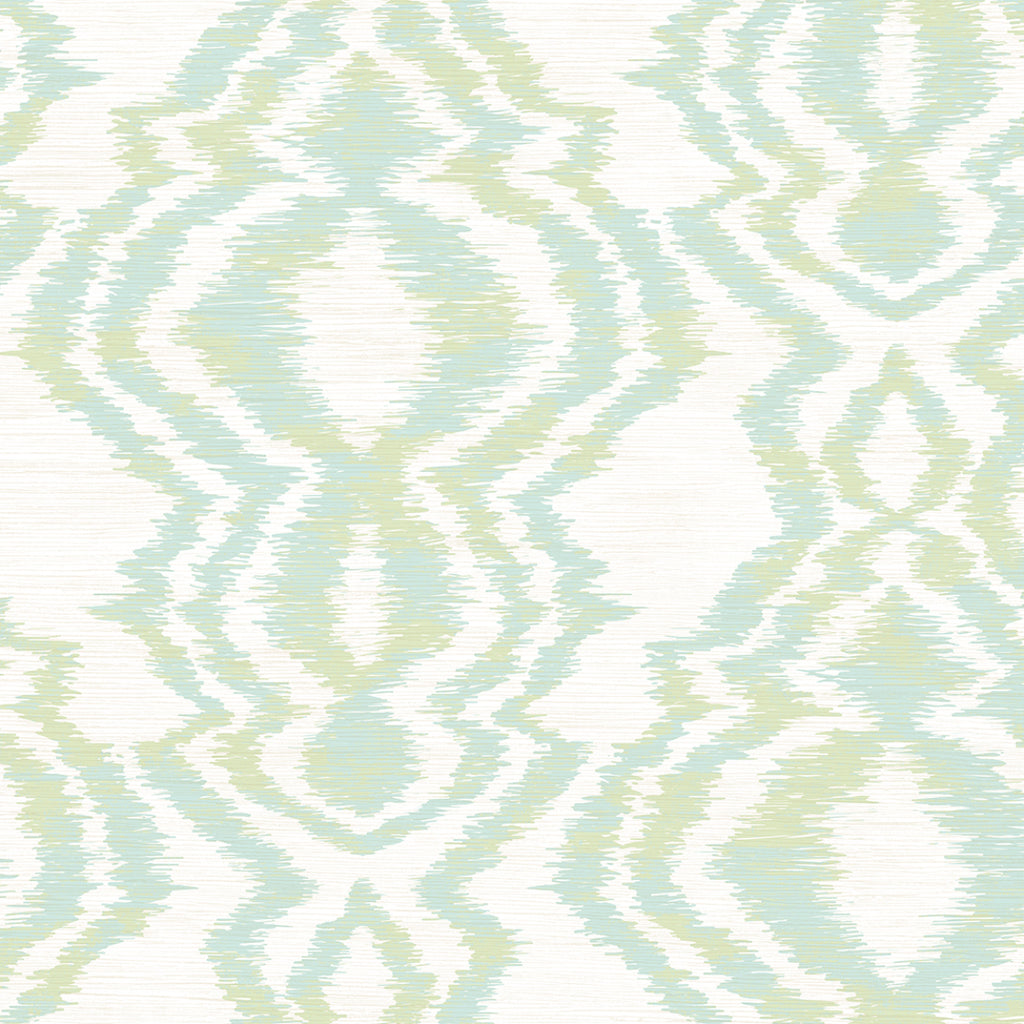 Malibu Moirella Wallpaper - Contemporary Abstract - Chartreuse | Malibu Wallpaper