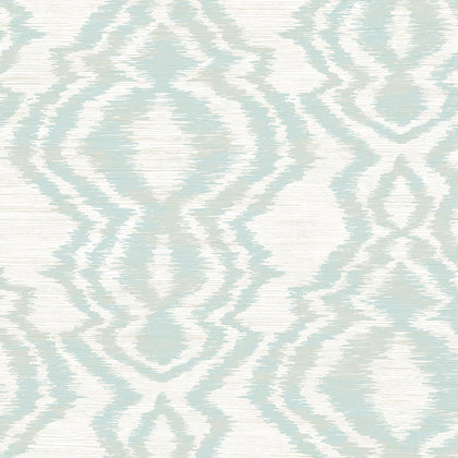 Moirella Contemporary Abstract - Seaglass | Architectural Wallcoverings
