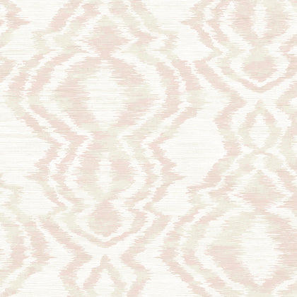 Moirella Contemporary Abstract - Blush | Architectural Wallcoverings