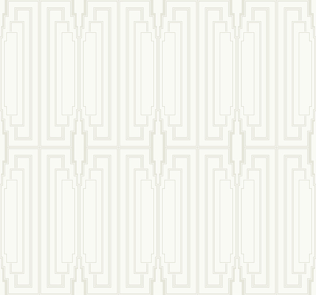 Malibu Manhattan Wallpaper - Contemporary Geometric - Pearlescent | Malibu Wallpaper