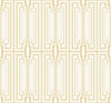 Malibu Manhattan Wallpaper - Contemporary Geometric - Golden Gate | Malibu Wallpaper
