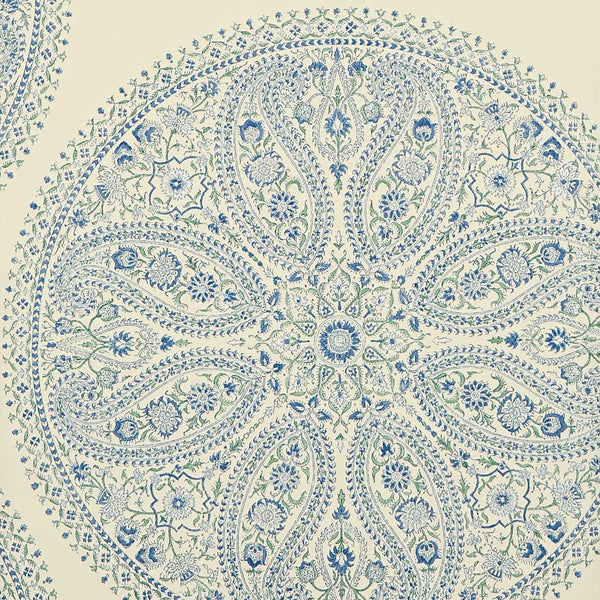 Paisley Circles Blue | Sanderson