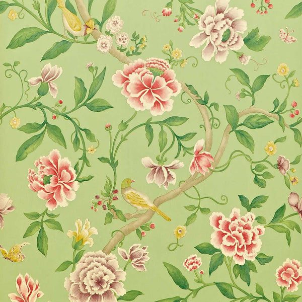 Porcelain Garden Rose/Fennel | Sanderson