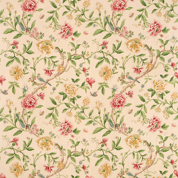 Porcelain Garden Red/Beige | Sanderson