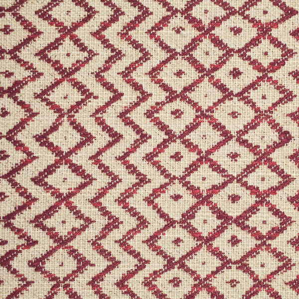 Cheslyn Claret/Cream | Sanderson
