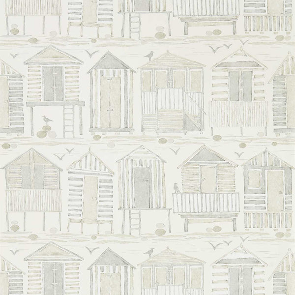 Beach Huts Driftwood | Sanderson